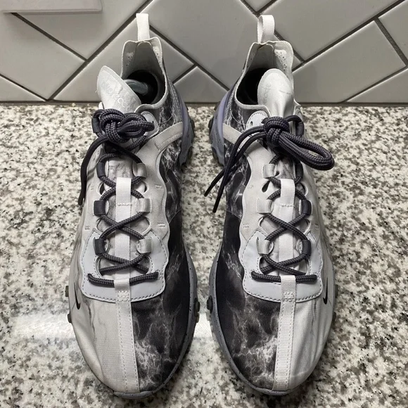 Nike React Element 55 x Kendrick Lamar ‘Pure Platinum' 2019 [CJ3312-001] Men 9.5